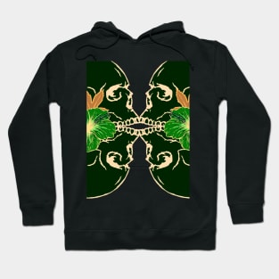 Skulls and Flowers Hoodie